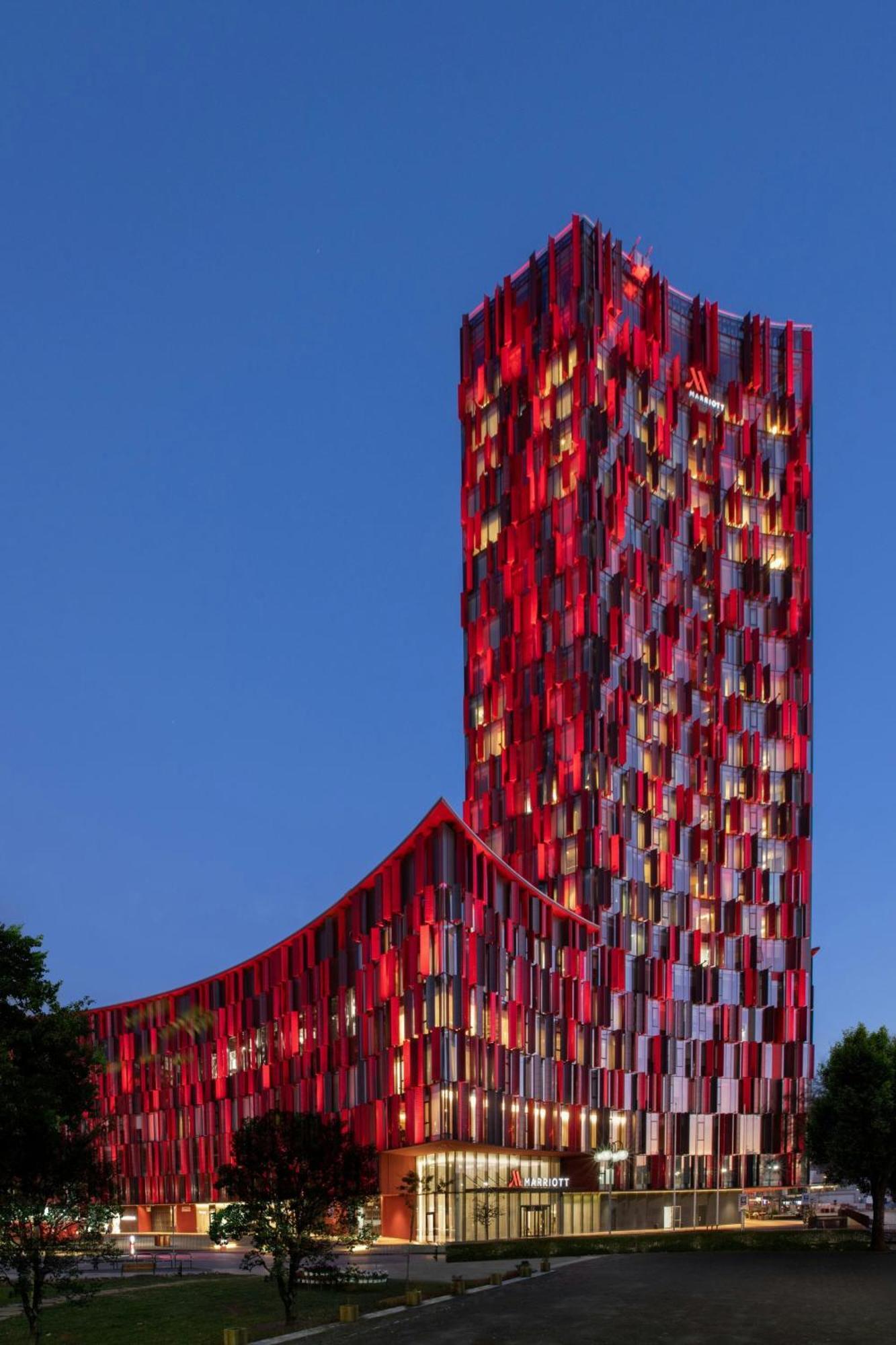 Tirana Marriott Hotel Exterior foto